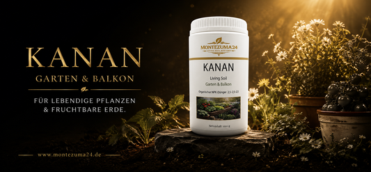 KANAN Organischer Dünger für Balkon & Garten – Langzeitdünger | MONTEZUMA24