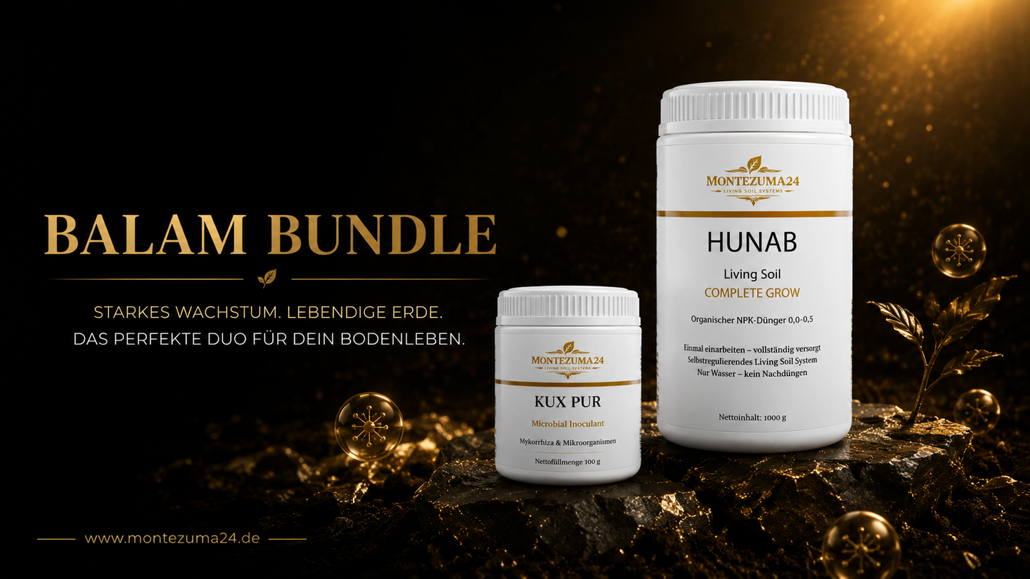 BALAM Living Soil Starter Set – Organischer Langzeitdünger | MONTEZUMA24