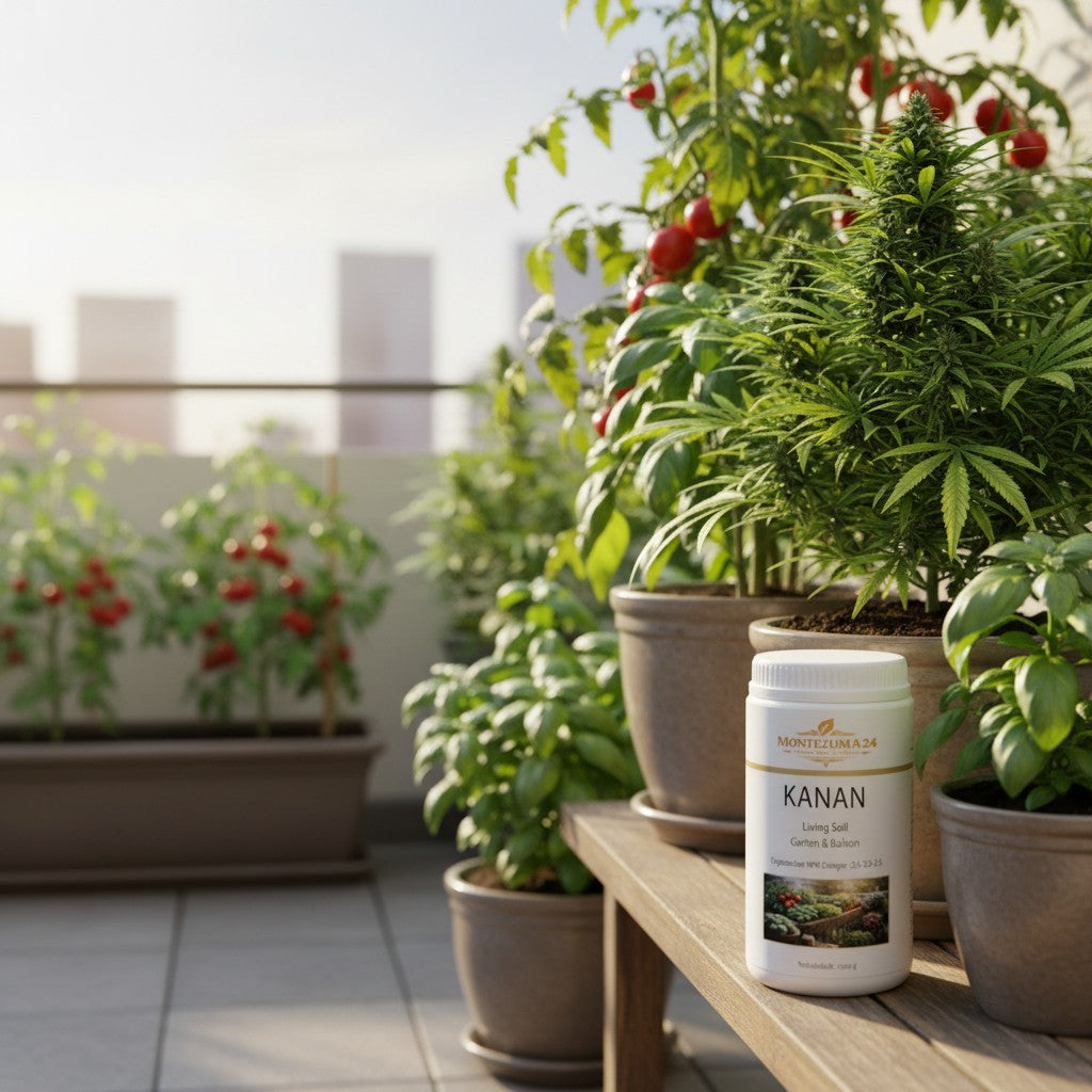 KANAN Organischer Dünger für Balkon & Garten – Langzeitdünger | MONTEZUMA24